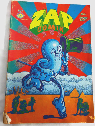 Vintage collectible zap - collectible, comix